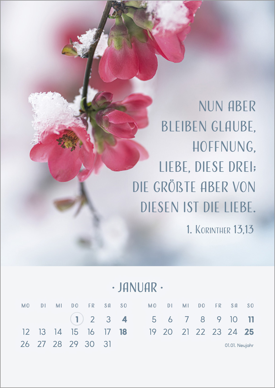 Zarte Blumengrüße 2026 Zarte Blumengrüße 2026