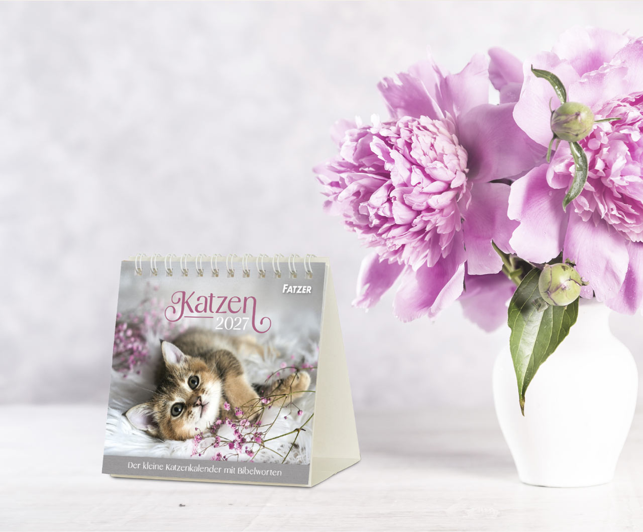 Katzen 2027 – Tischkalender