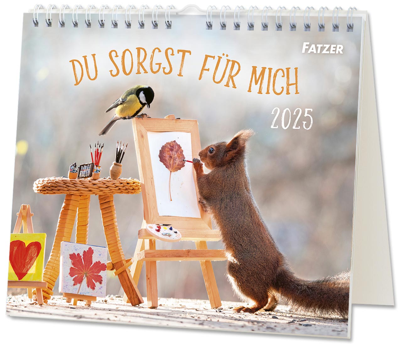 Du sorgst für mich - Eichhörnchen Kalender