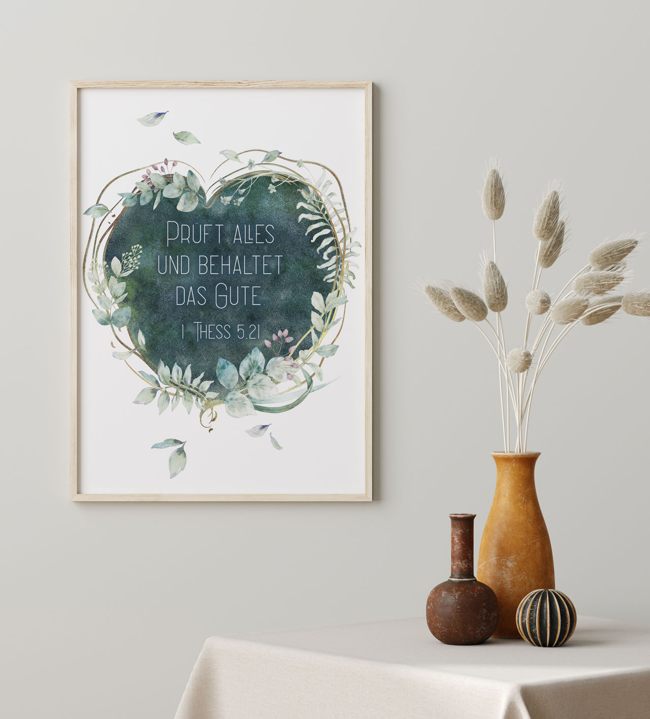 Poster Jahreslosung 2025 Pflanzen A2