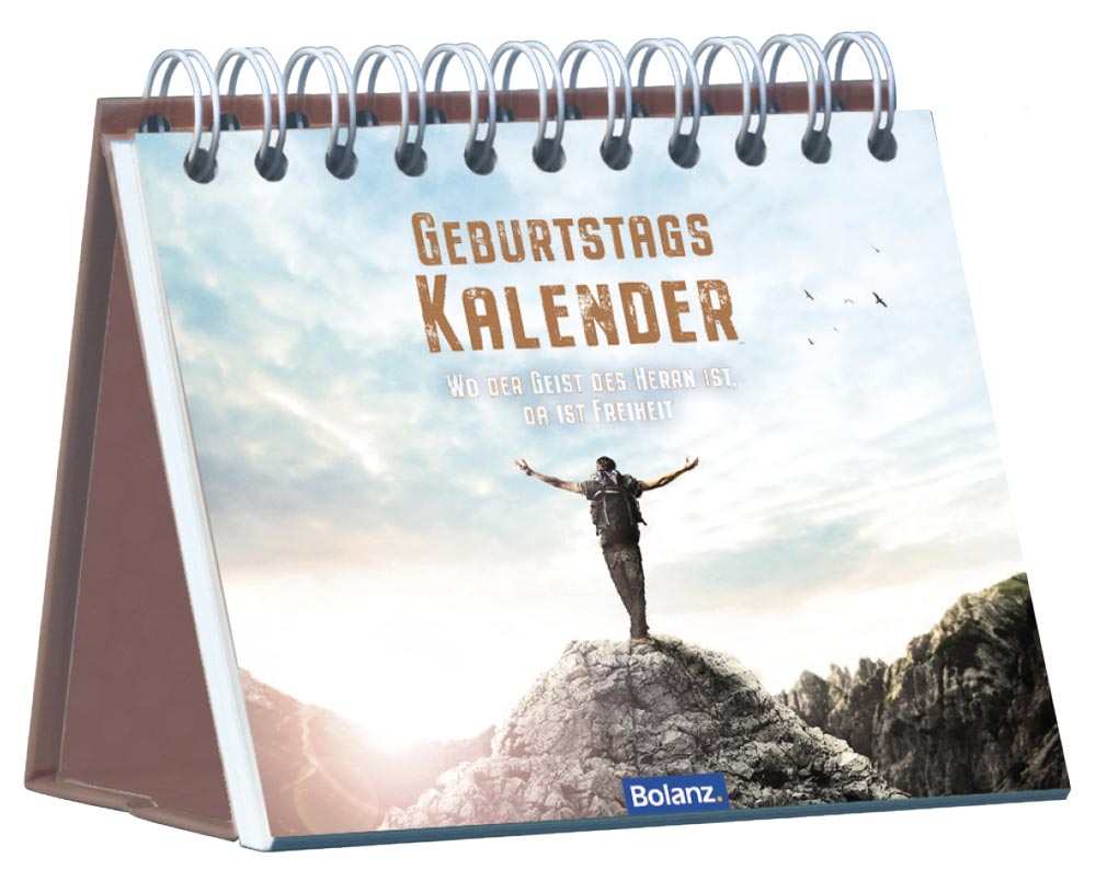 Geburtstagskalender Wo der Geist des Herrn ist