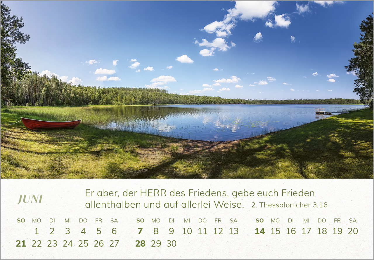 Mini Panorama Kalender 2026