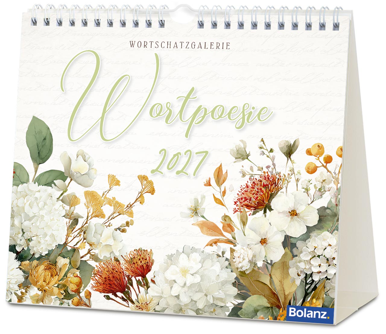 Wortpoesie – Wortschatzgalerie 2027 – Tischkalender