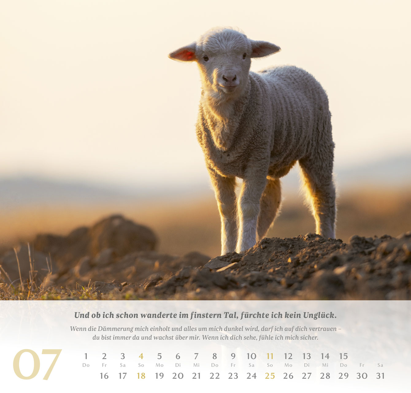 Psalm 23 – 2027 –  Wandkalender