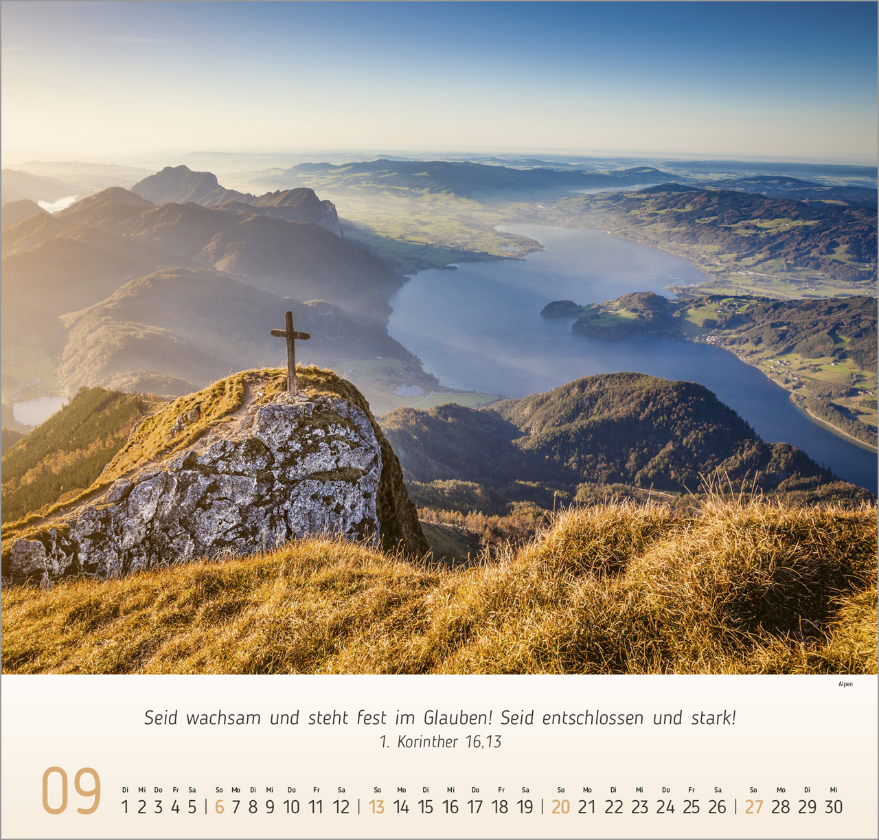 Berg Impressionen Wandkalender 2026