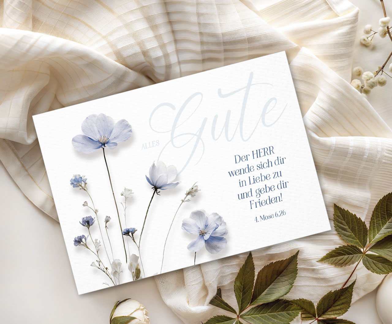 Postkarte Alles Gute