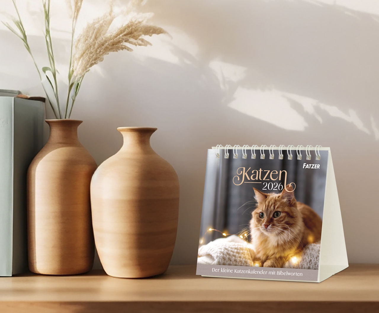 Katzen Tischkalender 2026