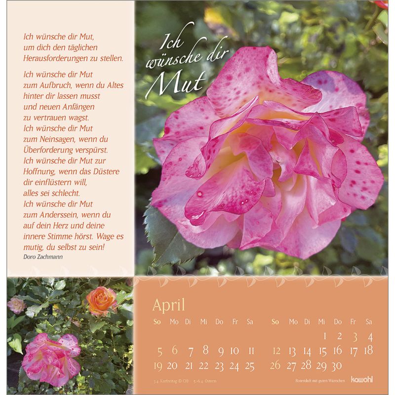 Rosenduft mit guten Wünschen 2026