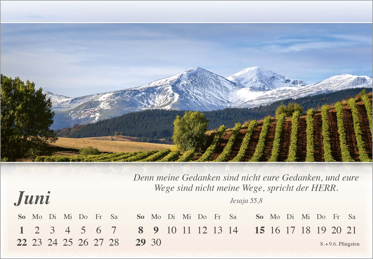 Mini Panorama Kalender