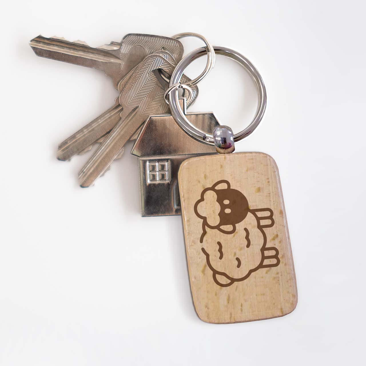 Schlüsselanhänger Röhn Schaf