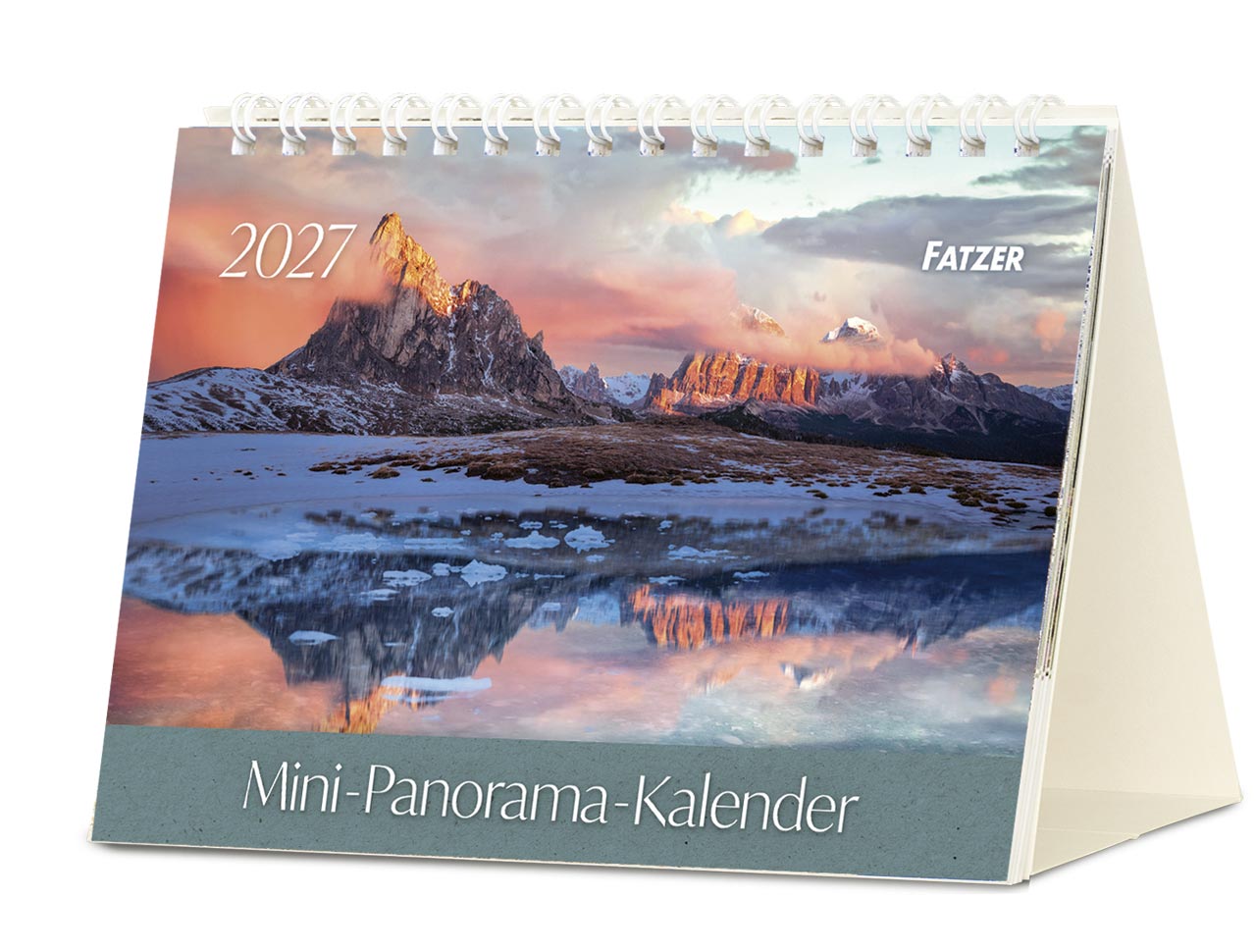 Mini-Panorama 2027 – Panorama-Tischkalender