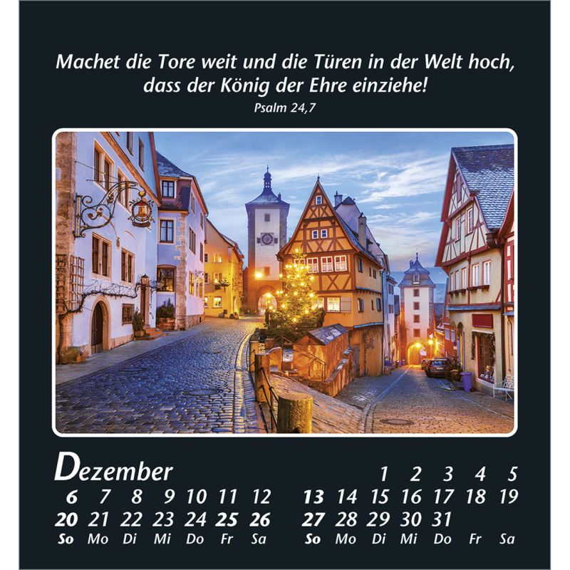 Zeit der Stille 2026