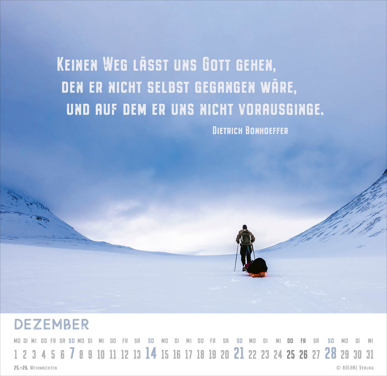 Freiheit 2025 - Tischkalender