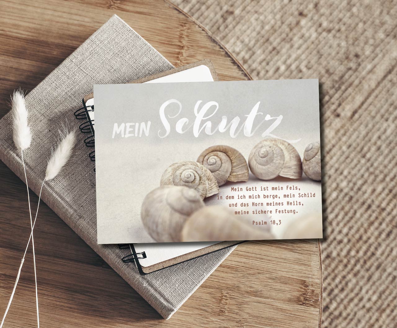 Postkarte Mein Schutz