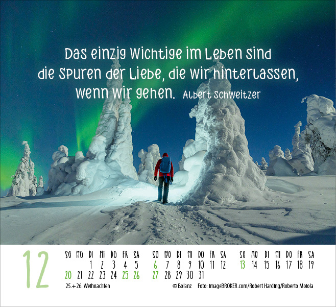 Freiheit 2026 - Minikalender Freiheit 2026 - Minikalender