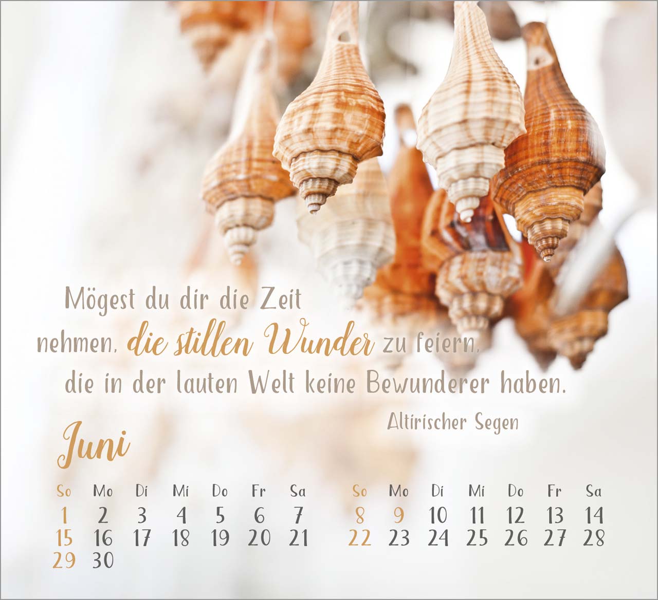 Sei gesegnet! - Tischkalender