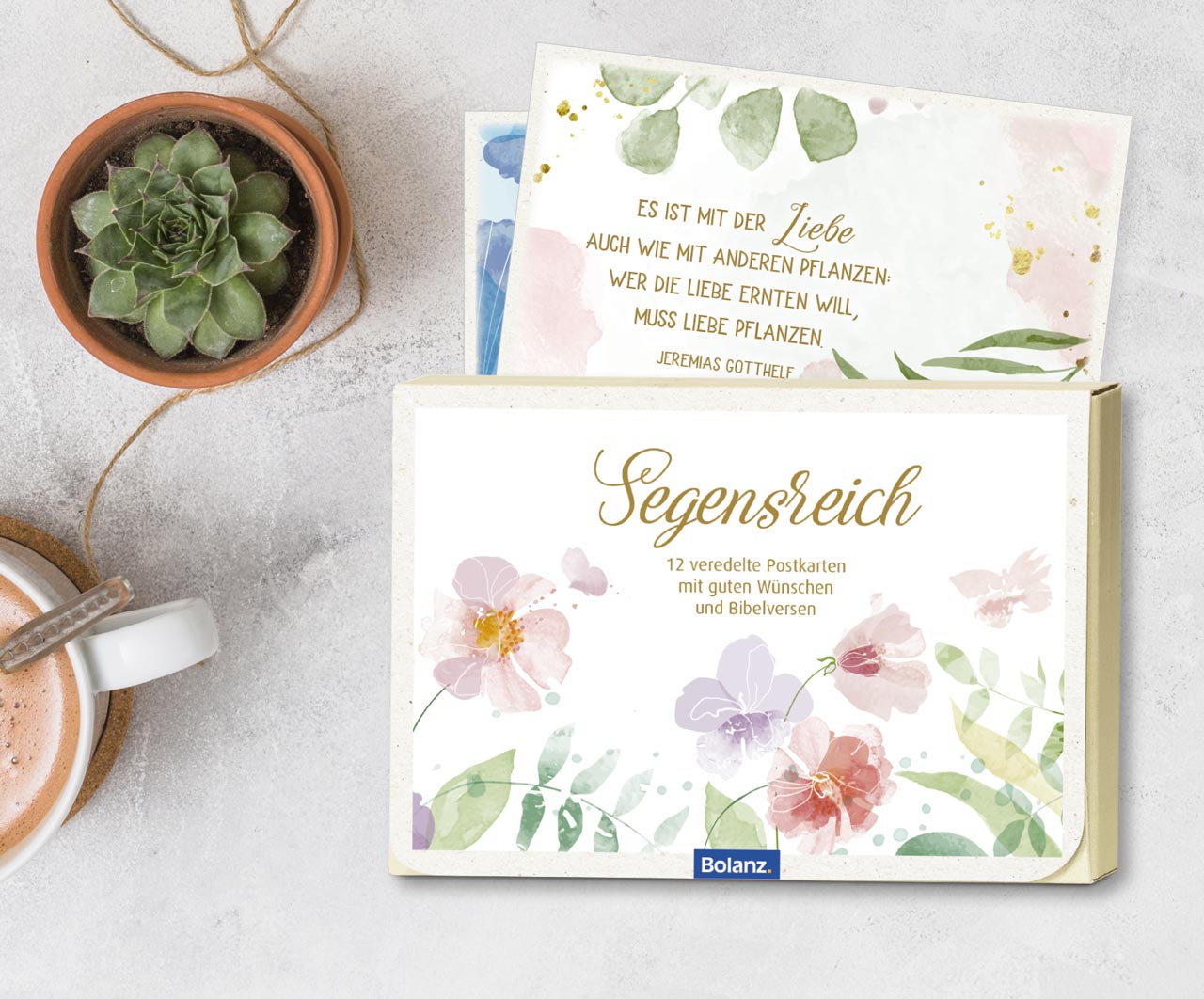 Postkartenbox Segensreich