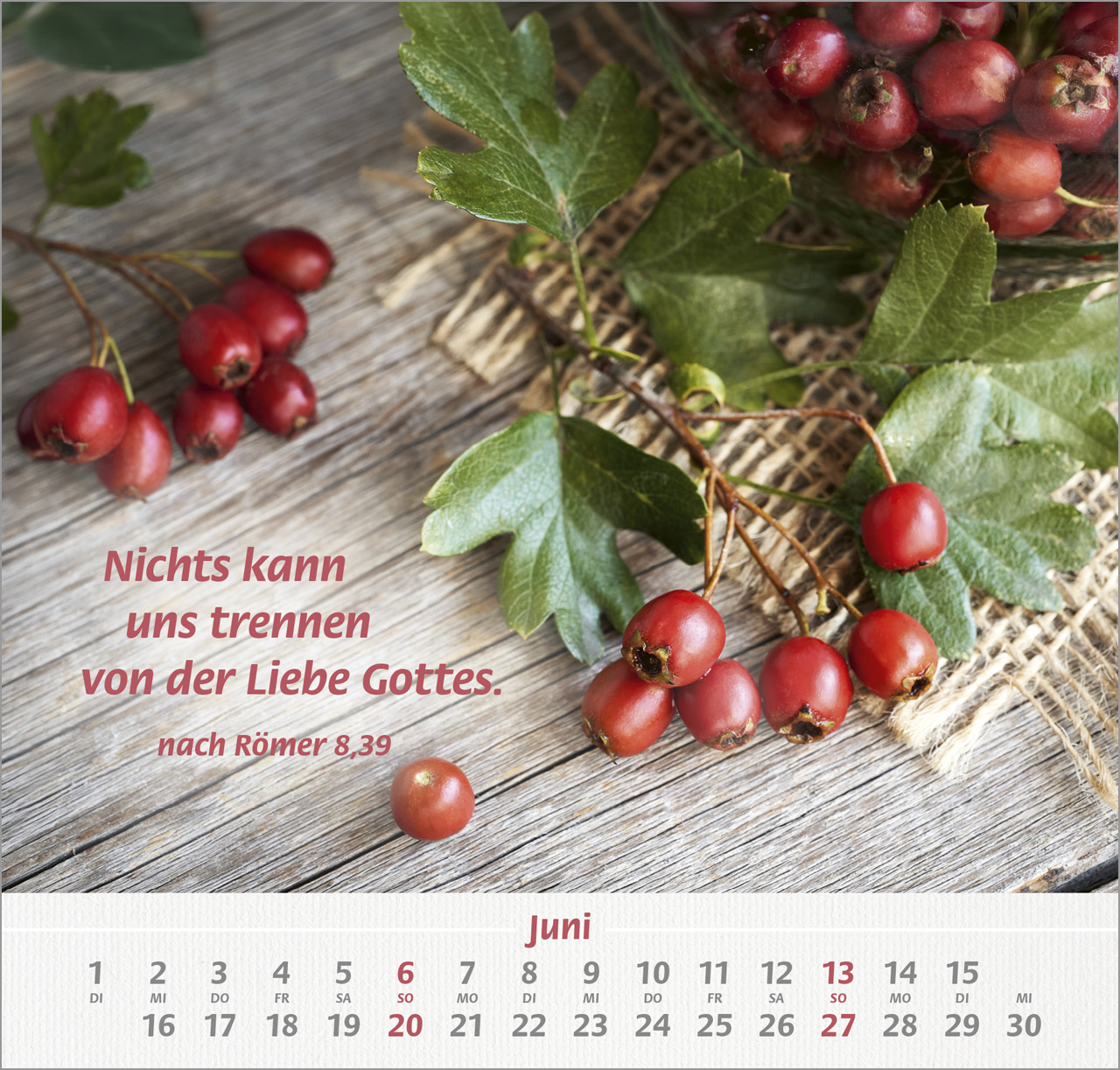 Denn du bist bei mir 2027 – Wandkalender