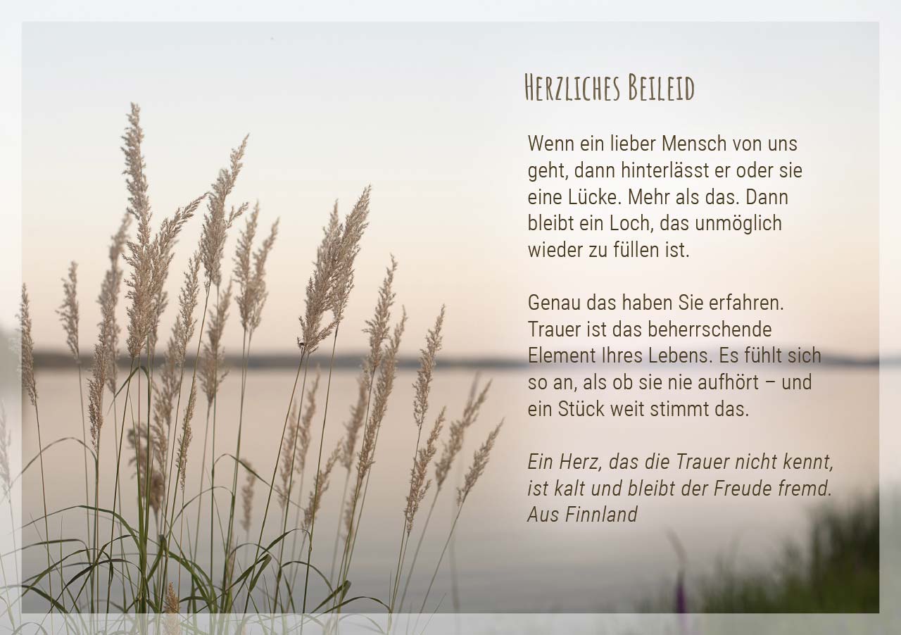 Grußheft - Sei getröstet