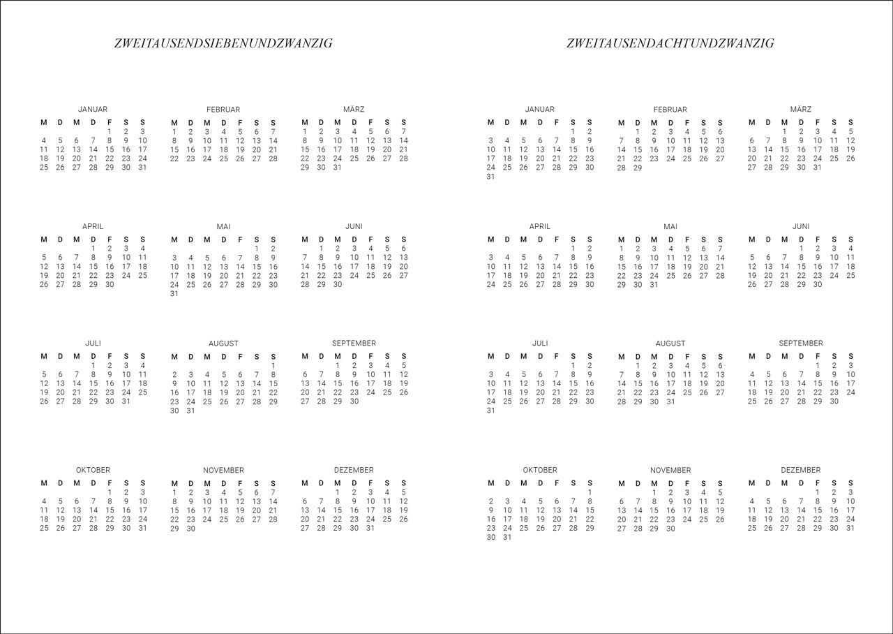 The Planner – Um Christus allein geht es mir – Journal 2027