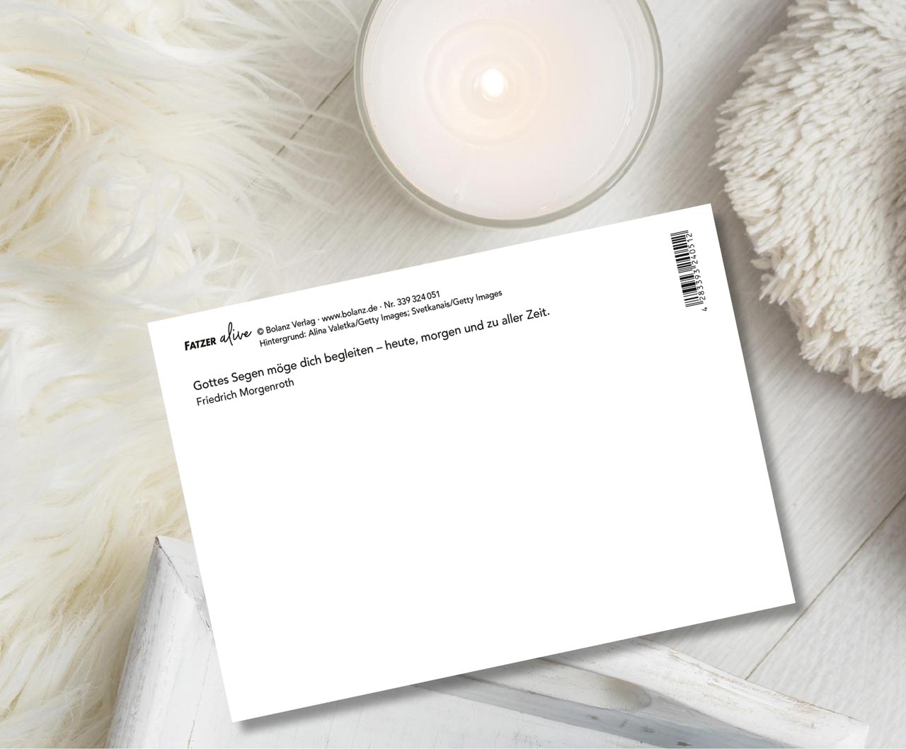 Postkarte heute, morgen und zu aller Zeit