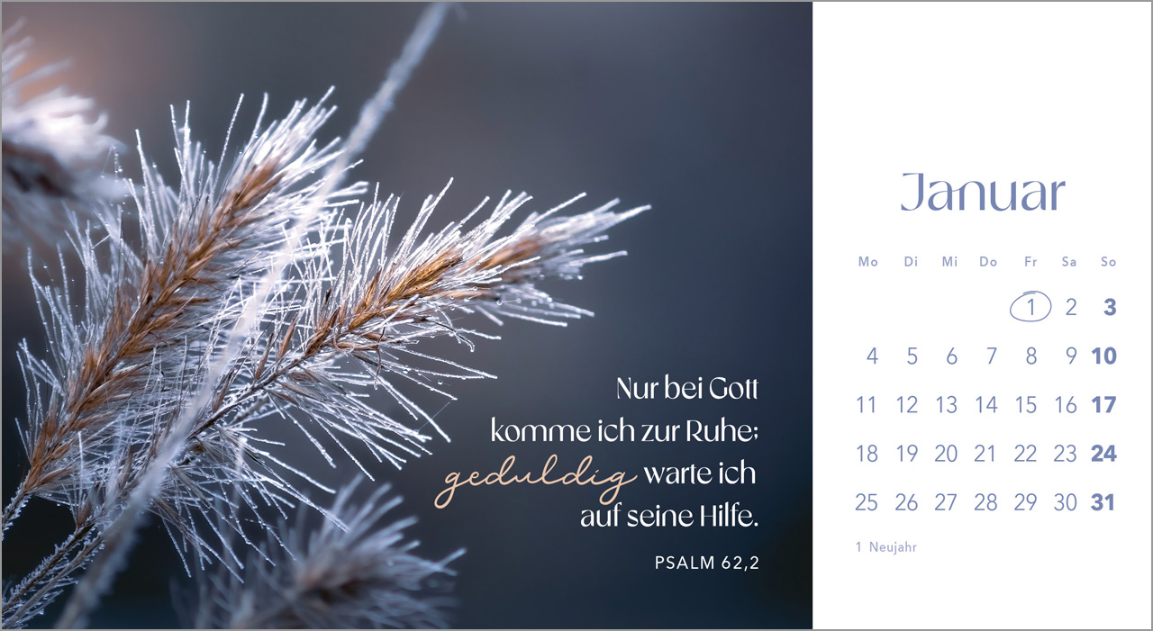 Augenblicke der Anbetung 2027 – Postkartenkalender