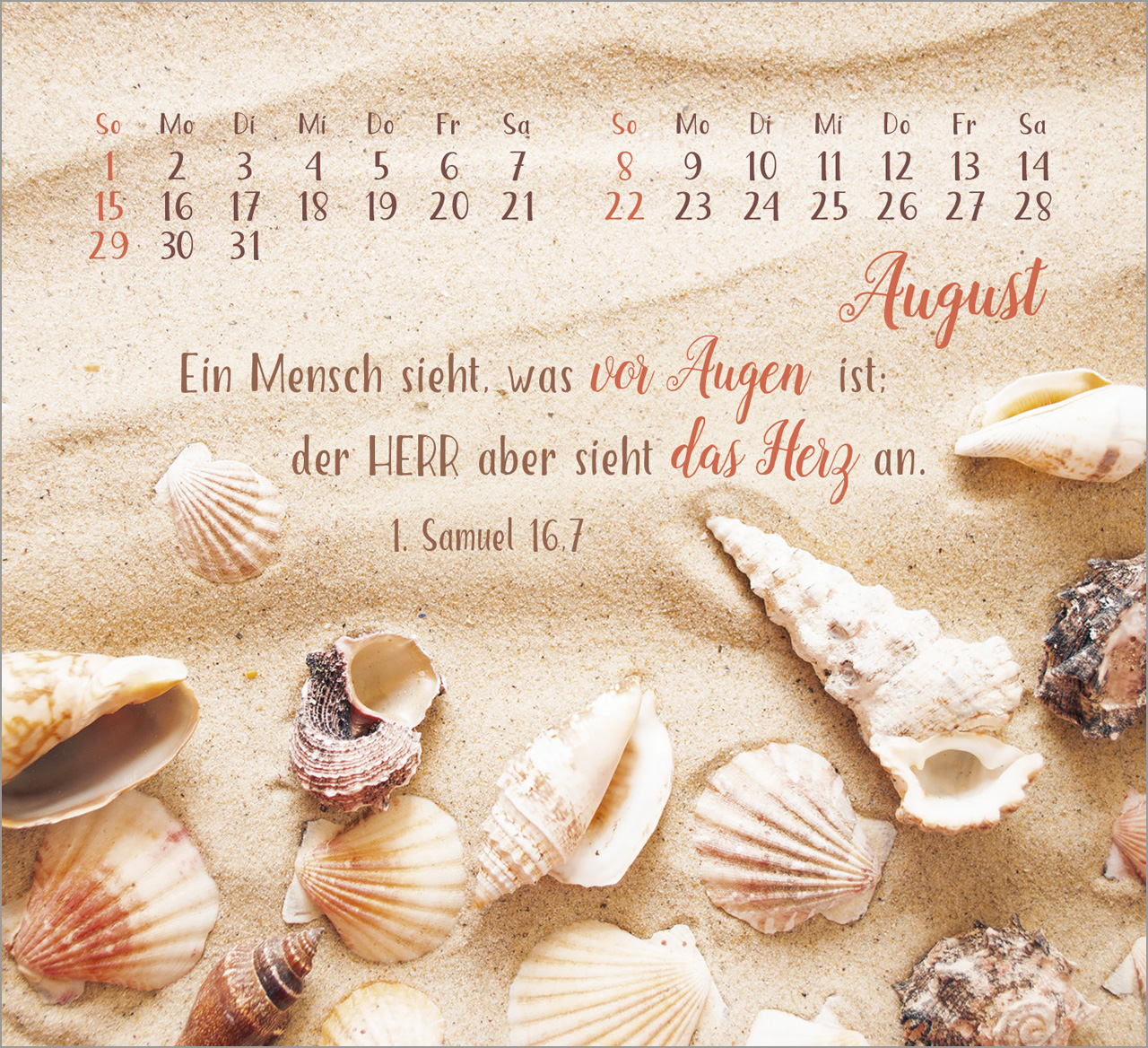 Sei gesegnet! 2027 – Tischkalender