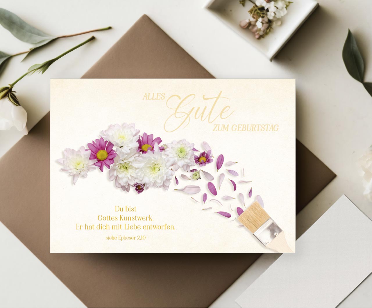 Postkarte Alles Gute zum Geburtstag