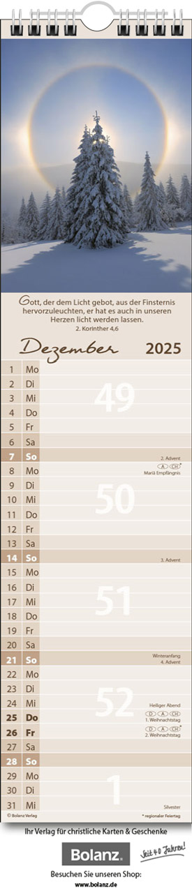 Für Alle - Werbekalender