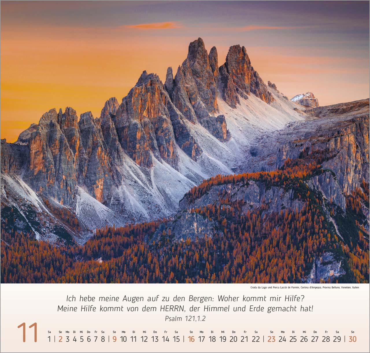 Berg Impressionen Wandkalender