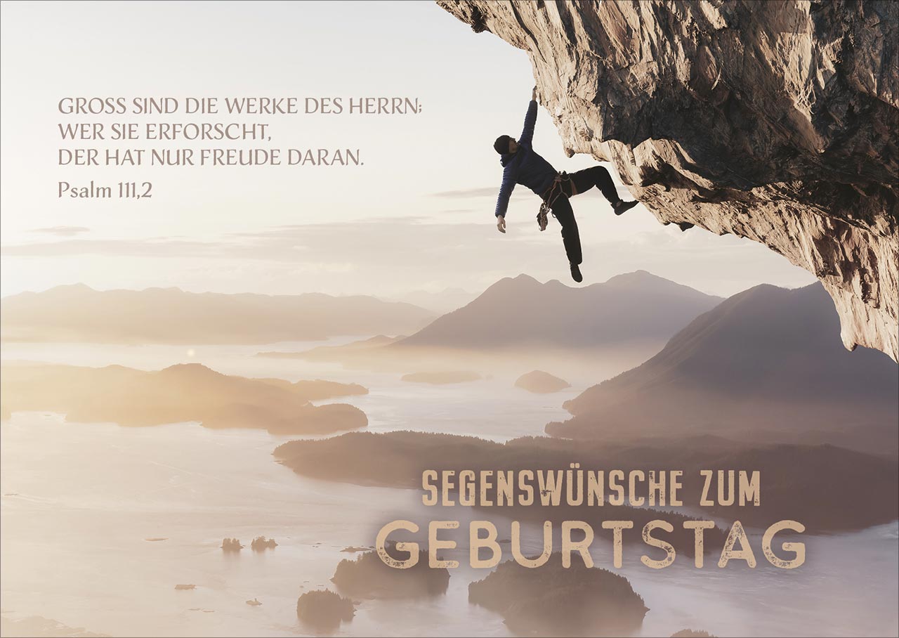 Postkartenbox Alles Gute und Gottes Segen zum Geburtstag