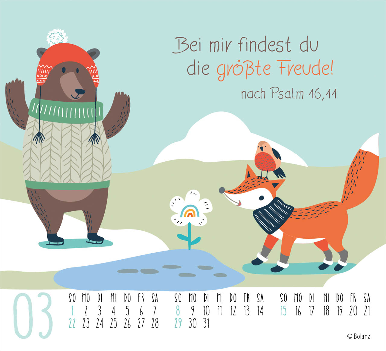 Freunde fürs Leben 2026 - Minikalender Freunde fürs Leben 2026 - Minikalender