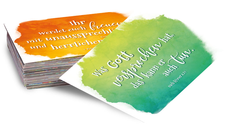 Neujahrslose Aquarell