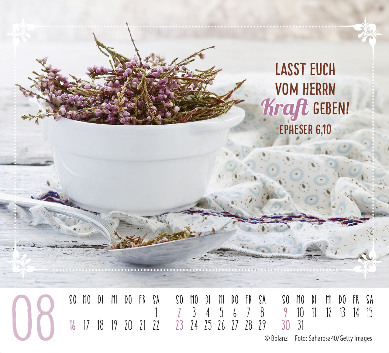 Worte von Herzen 2026 - Minikalender Worte von Herzen 2026 - Minikalender