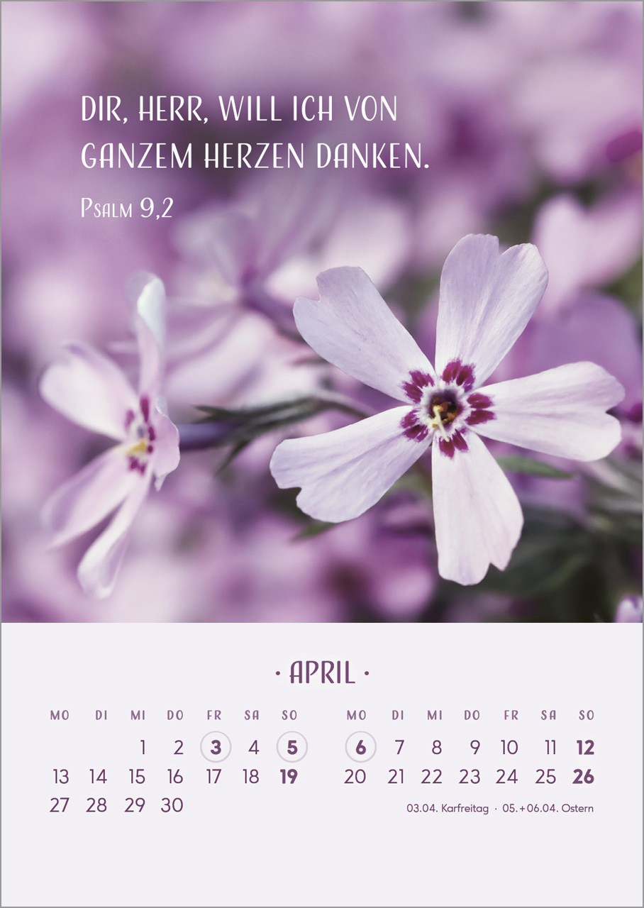 Zarte Blumengrüße 2026 Zarte Blumengrüße 2026