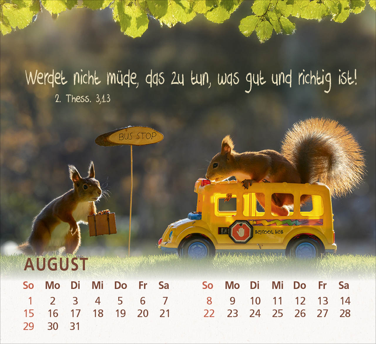 Du bist meine Freude 2027 – Tischkalender