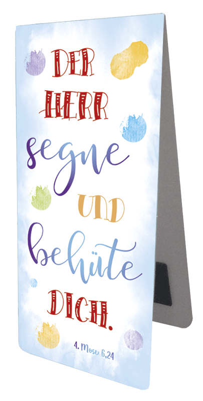 Magnetlesezeichen Der Herr segne und behüte dich