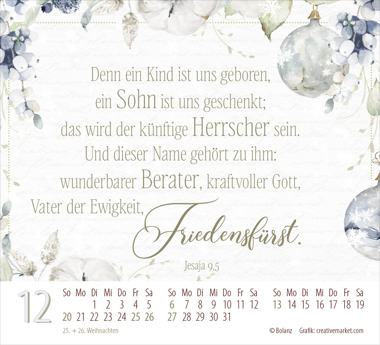 Poesie guter Worte 2026 - Minikalender Poesie guter Worte 2026 - Minikalender