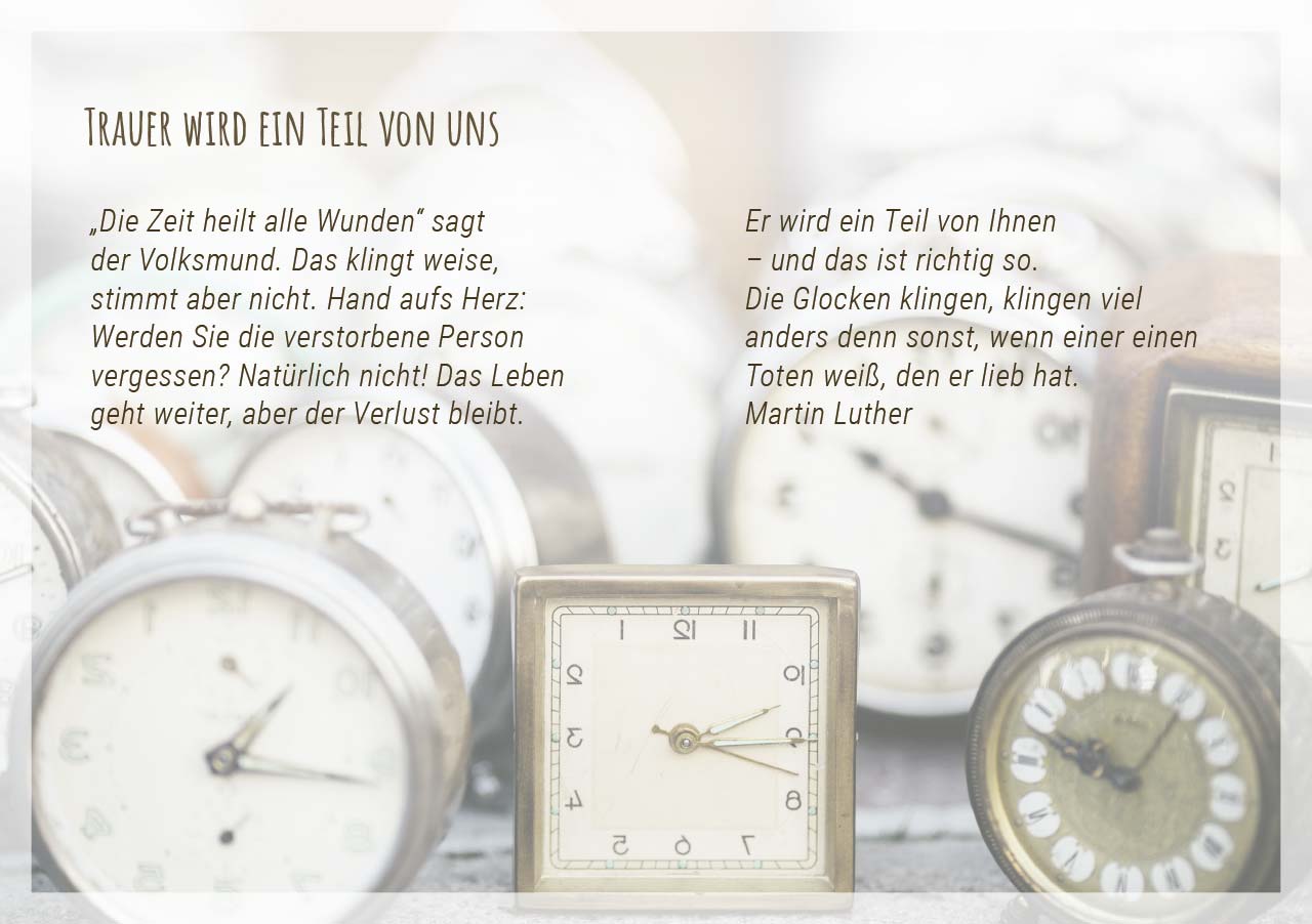 Grußheft - Sei getröstet