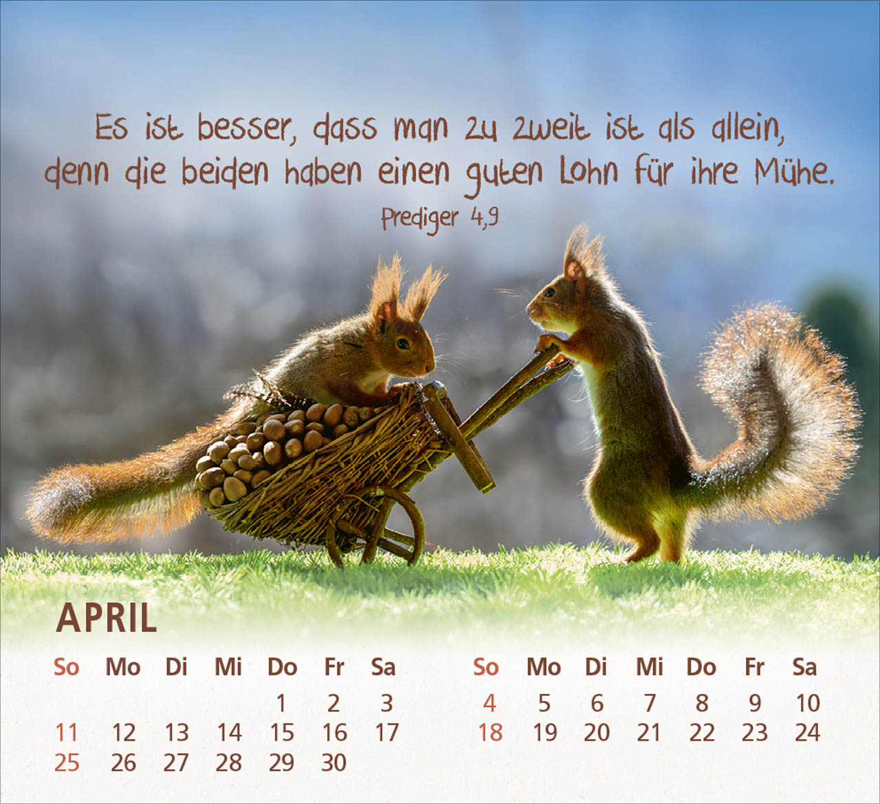 Du bist meine Freude 2027 – Tischkalender