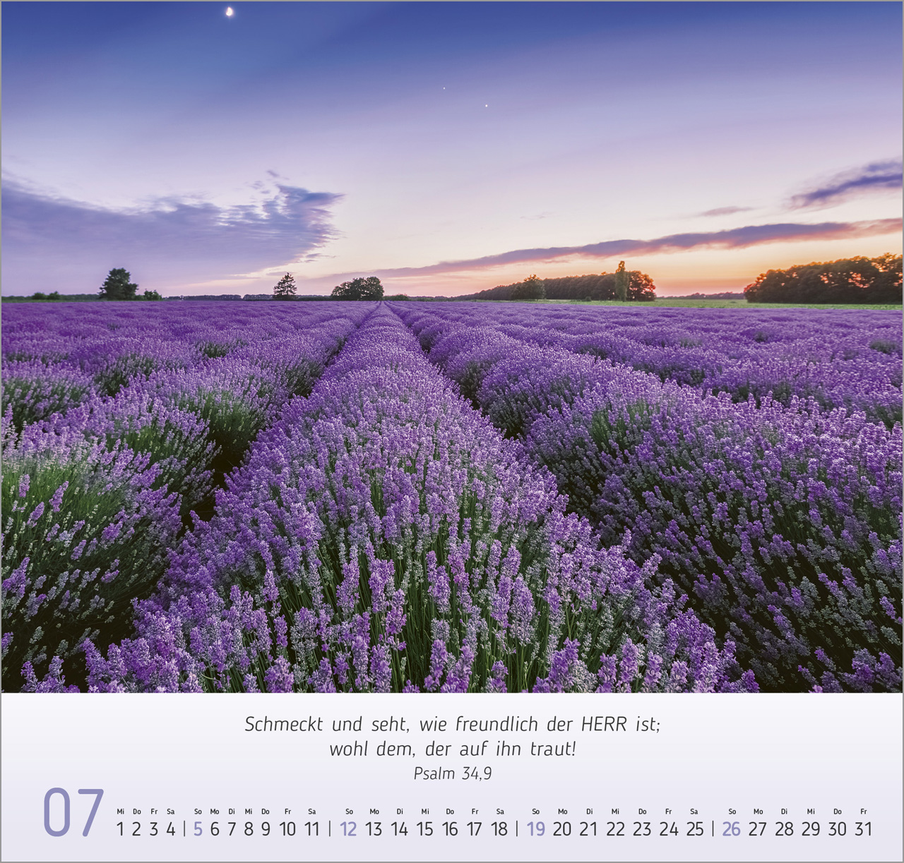 Natur- Impressionen Wandkalender 2026