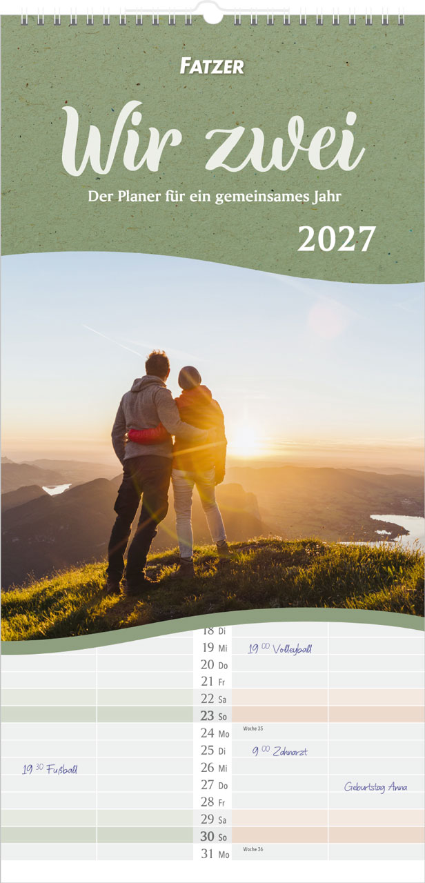 Wir zwei 2027 – Terminplaner