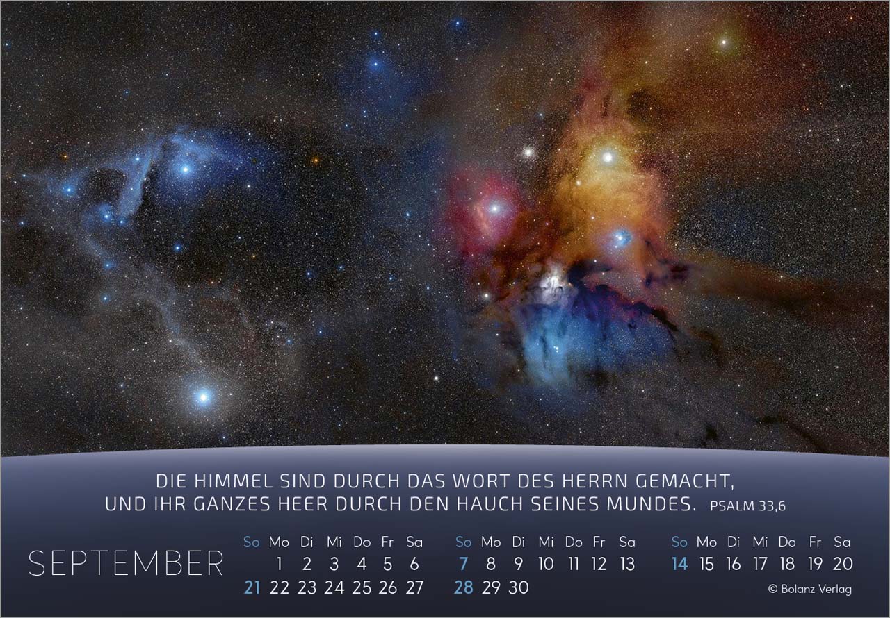 Du bist nicht fern 2025 - Panoramakalender