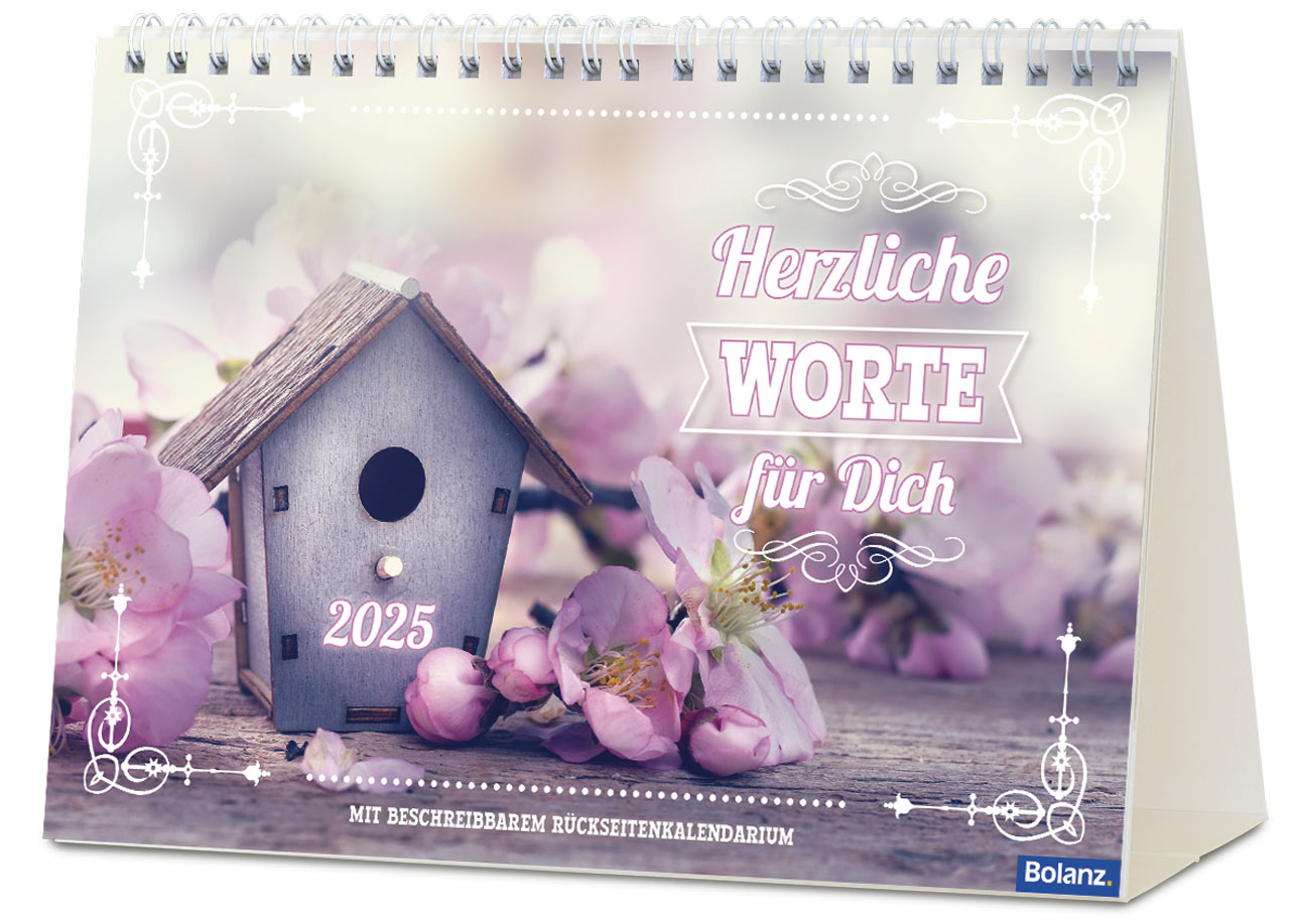 Herzliche Worte für Dich 2025 - Panoramakalender