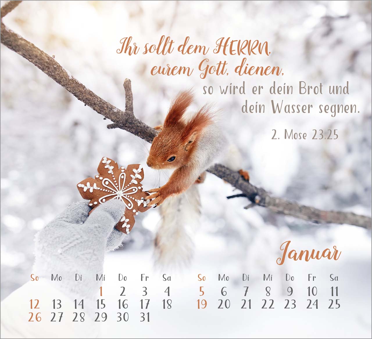 Sei gesegnet! - Tischkalender