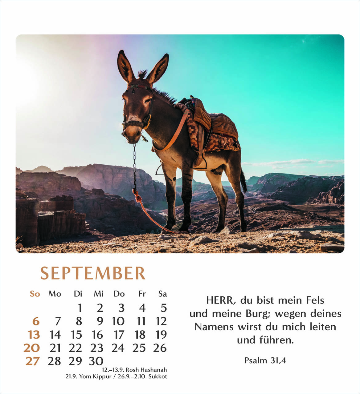 Geliebtes Israel Tischkalender 2026 Geliebtes Israel Tischkalender 2026