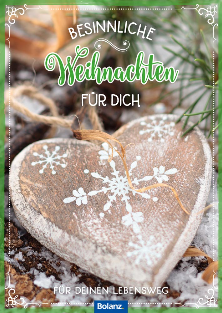 Grußheft - Besinnliche Weihnachten