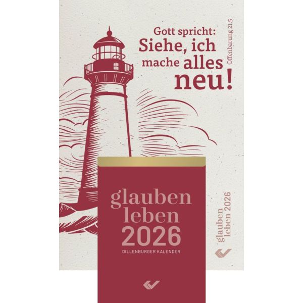 glauben.leben 2026 - Abreißkalender