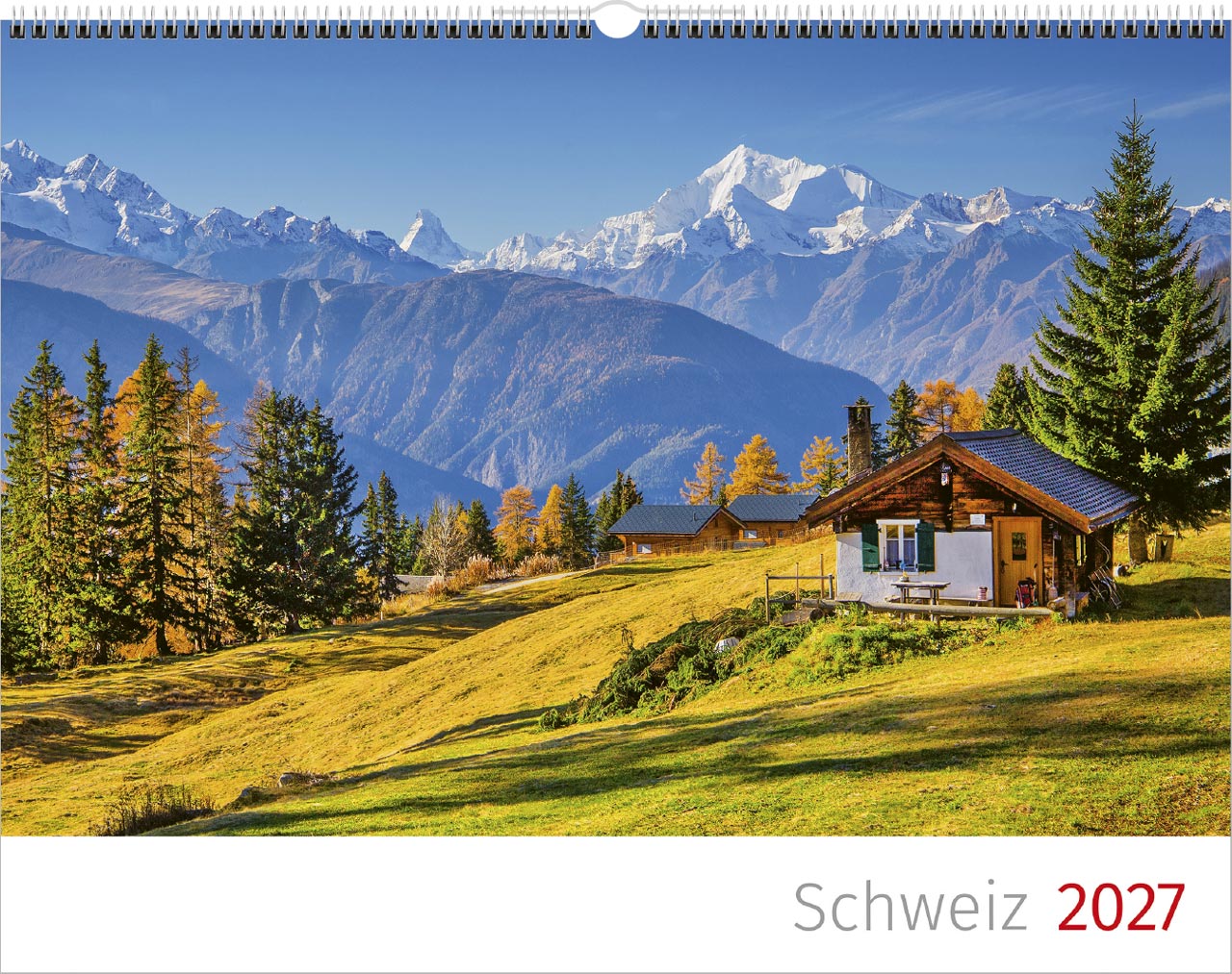 Schweiz 2027 - Wandkalender