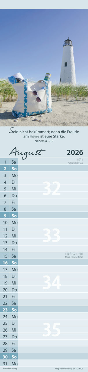 Für Alle 2026 - Streifenterminer Für Alle 2026 - Streifenterminer